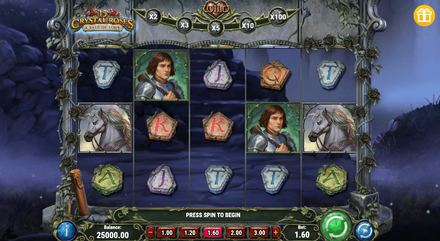 15 Crystal Roses: A Tale of Love Valentine's Slot Promos Canada Casino