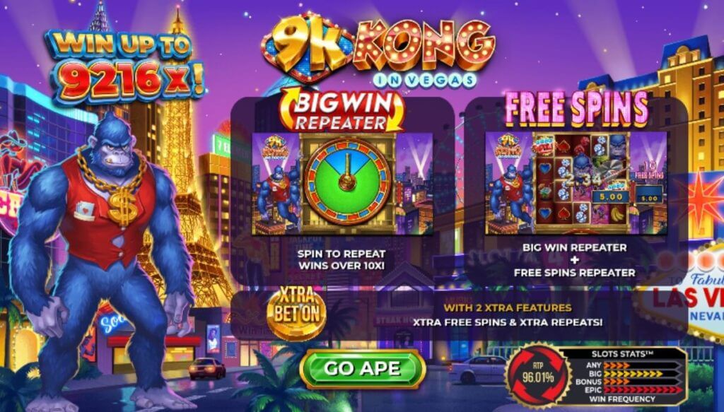 9k Kong in Vegas 4The Player Slot