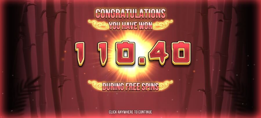 Big Bamboo - Free Spins Win