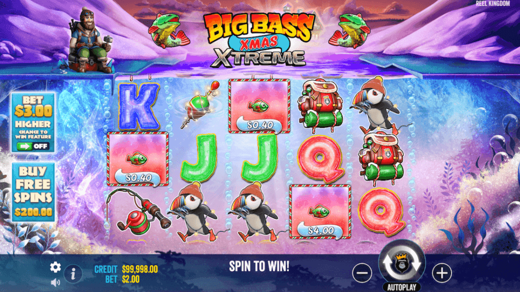 Big Bass Xmas Xtreme Slot Canada
