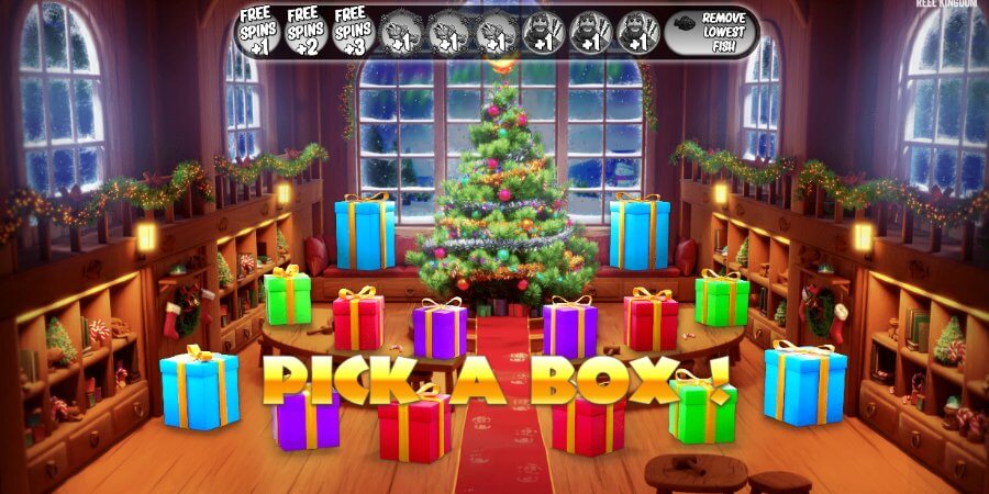 Big Bass Xmas Xtreme Free Spins Round