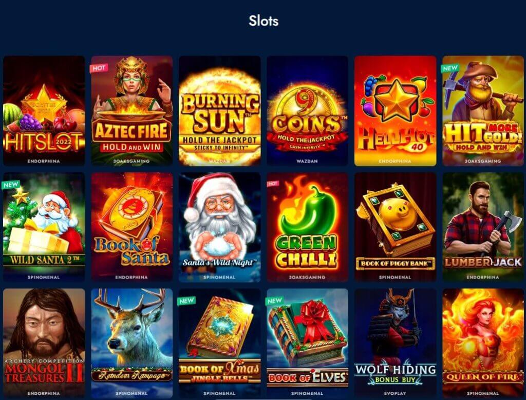 Live Casino Section of Bluechip Canada's Casino