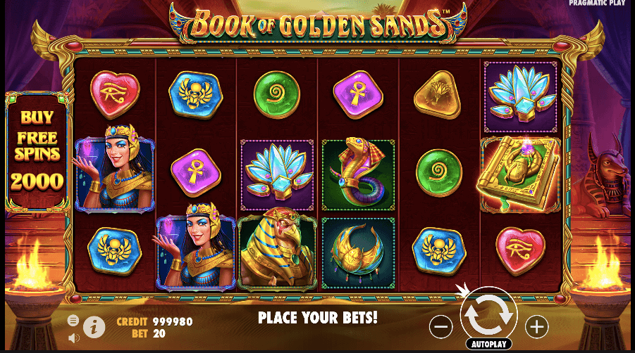 Book of Golden Sands – By Pragmatic Play