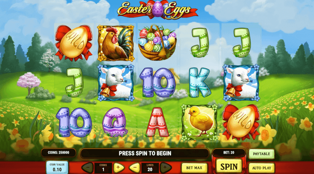 The Easter Eggs online slot crafted by Play’n Go holds great promise for Canadian gaming enthusiasts.