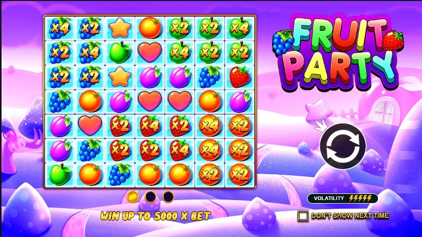 Fruit Party Online Casino Slot by Pragmatic Play, Canada