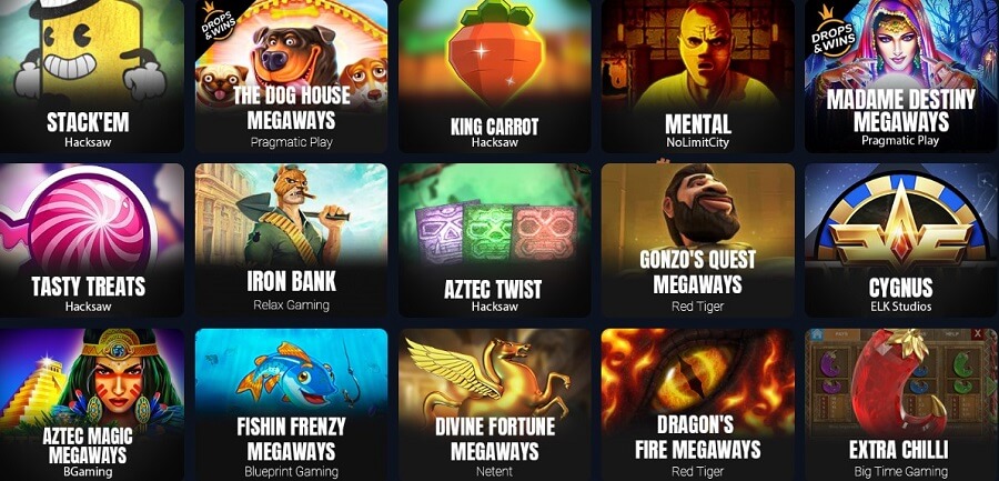 Jackbit Casino Megaways Games