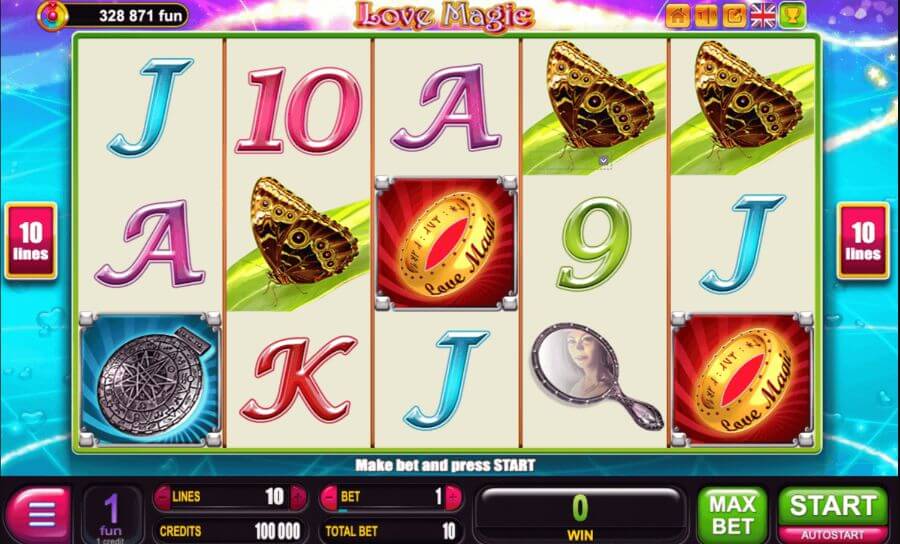 Visual Allure of Love-Magic-Slot-Canada-Graphics