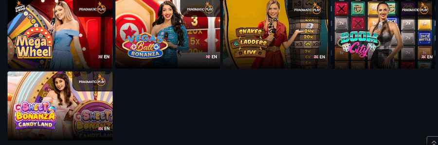 PIN UP game shows