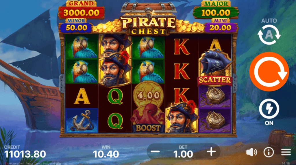 <strong>Pirate Chest Hold and Win symbols graphics</strong>