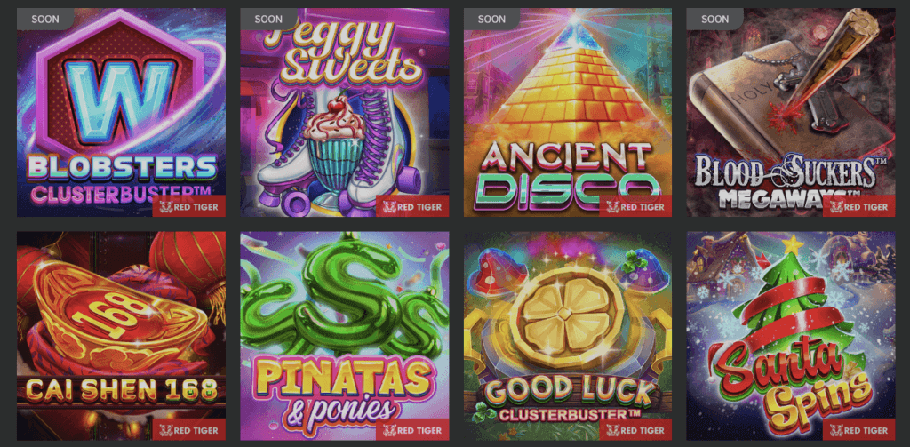 Red Tiger Casino Games Canada