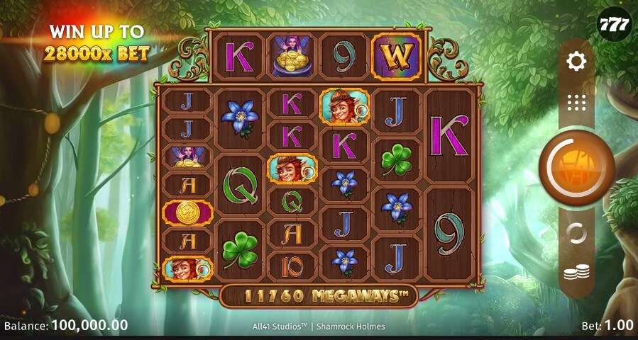 Join forces with the Irish detective in this thrilling escapade, featuring 2-7 rows, 8 reels, and up to 117,649 potential winning paths. The slot leverages the Megaways engine, upping the ante for more frequent wins. Canadian players will discover a host of features like respins, rolling reels, and free spins to aid in their quest.