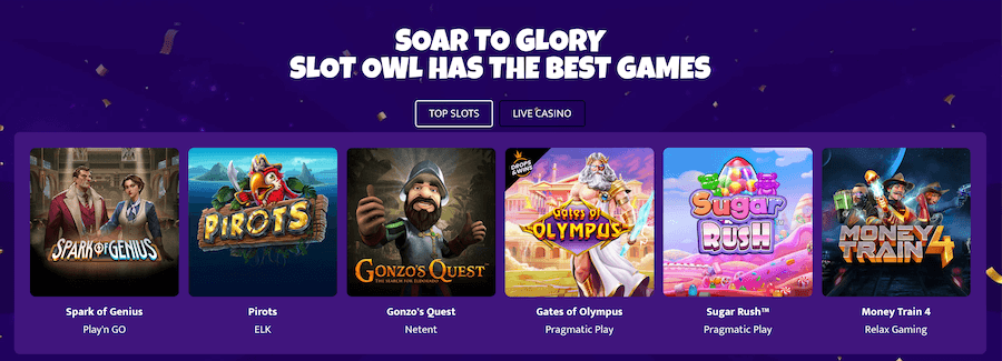 Лучшие слоты Slotowl