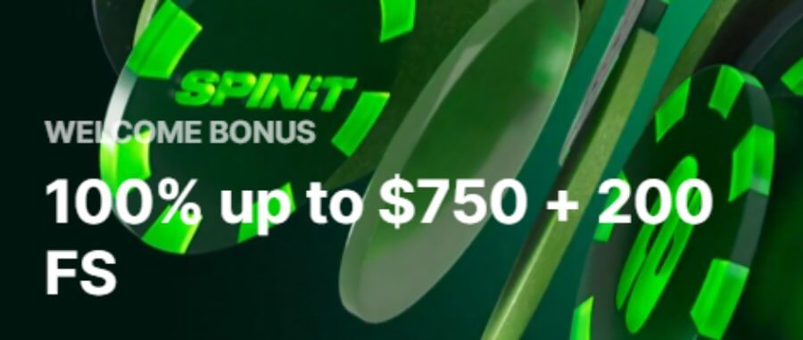 Spinit Welcome Bonus