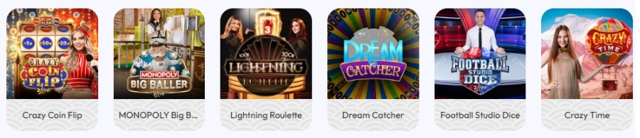 Sushi Casino - Game Shows