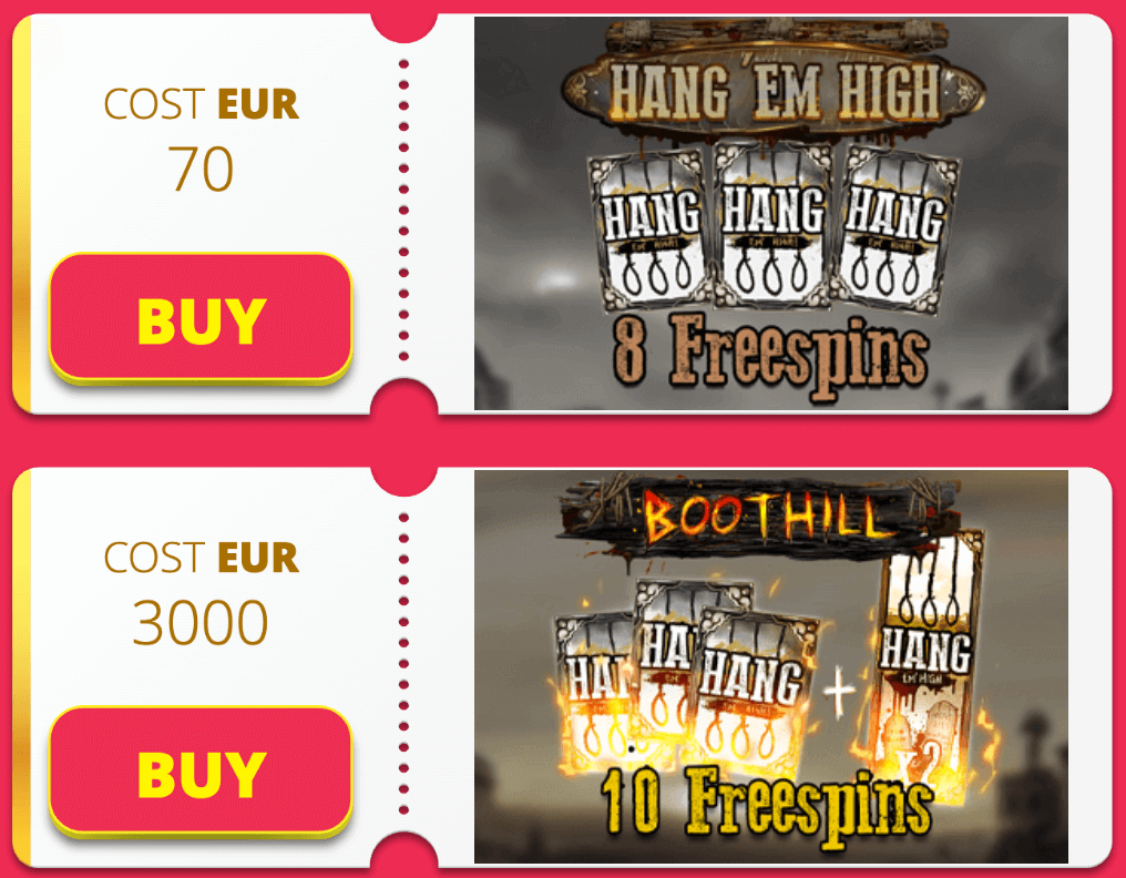 Tombstone RIP from Nolimit City unveils a bonus buy feature – the Nolimit Bonus, priced at either 70x or a daunting 3,000x your stake!
