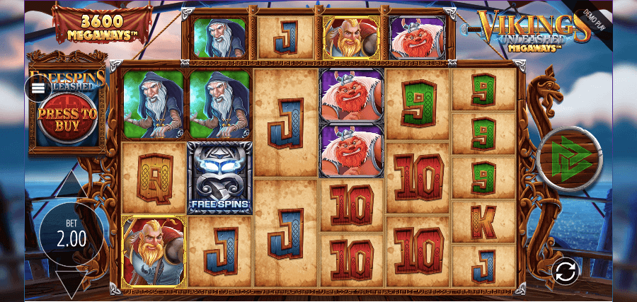 Vikings Unleashed Megaways by Blueprint Gaming
