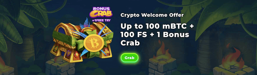 Wazamba crypto welcome bonus