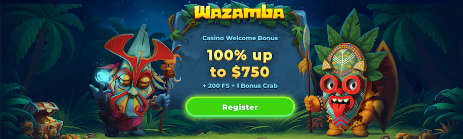 Wazamba welcome bonus