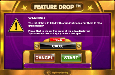 Cost for unlocking such feature scales with the wager setup.
