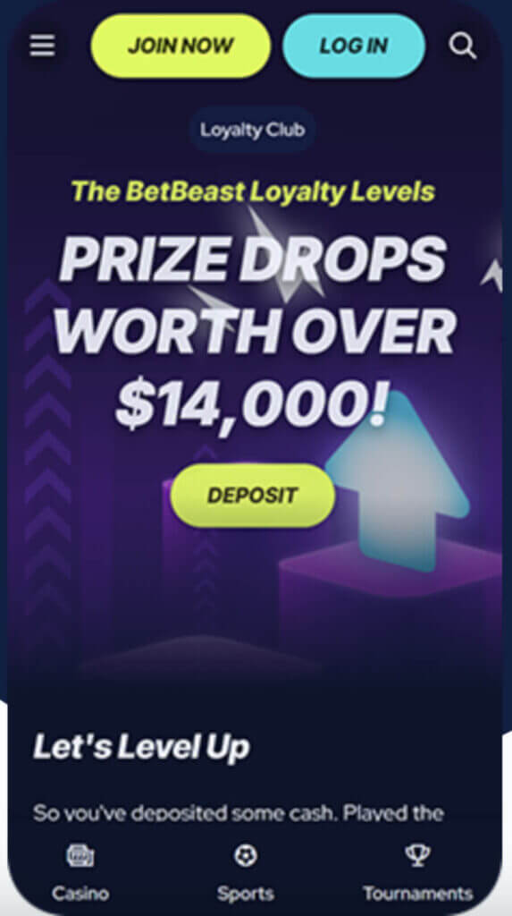 Welcome Benefits and Promotions: Seize a Bonus at BetBeast