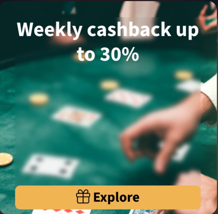 Claim your cashback via live chat.