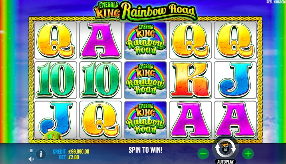Emerald King Rainbow Road Emerald King Rainbow Road from Pragmatic Play