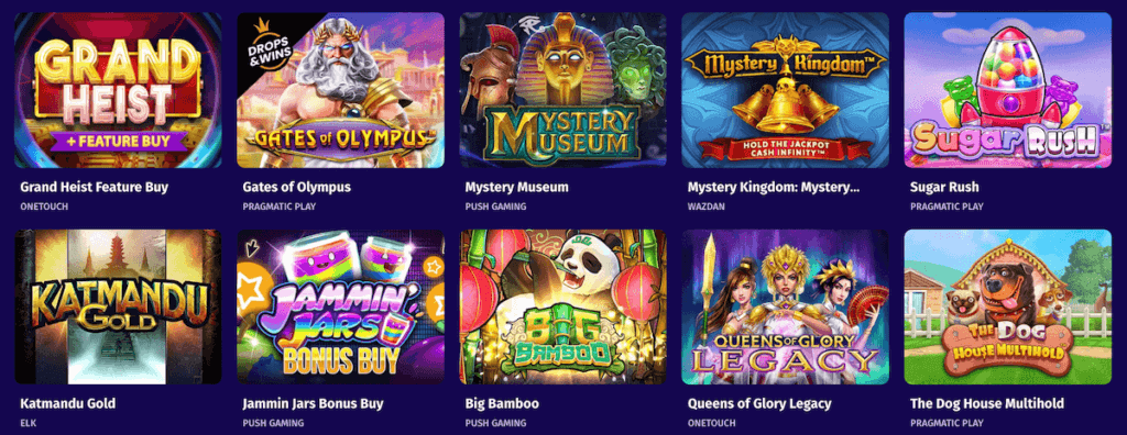 Dive into live experiences with games like Roulette Adventures, Gonzo’s Treasure Hunt, Sweet Bonanza Candy Land for Canadian players.