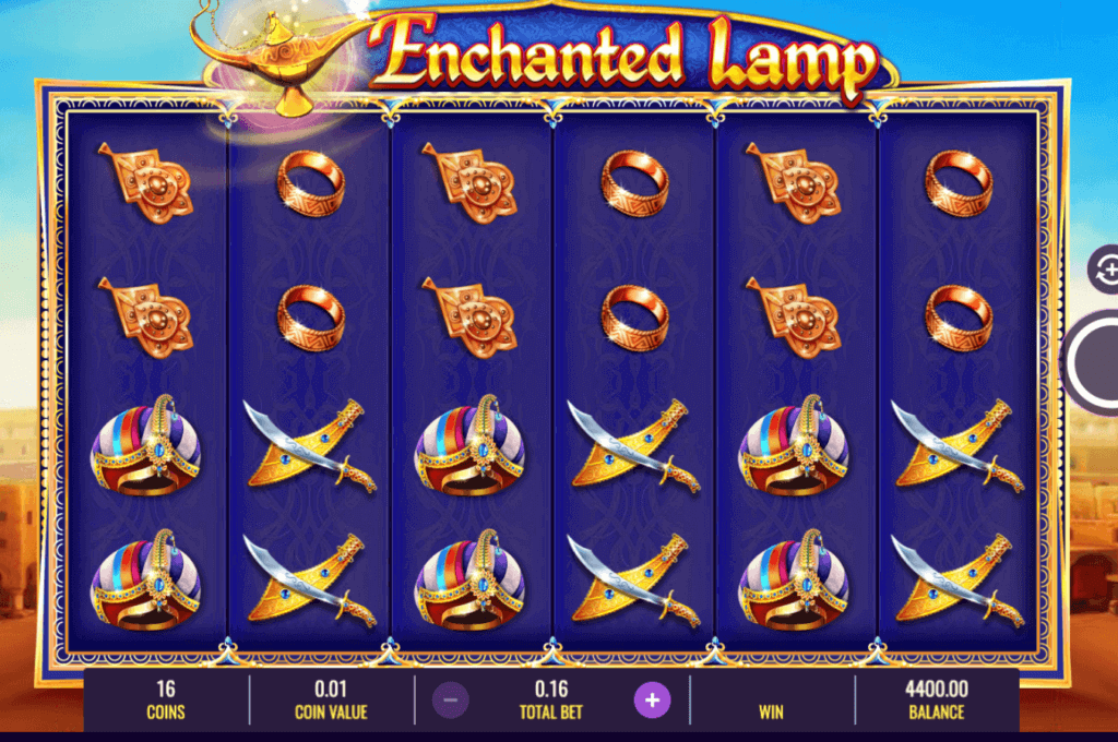 Enchanted Lamp daily free spins slot