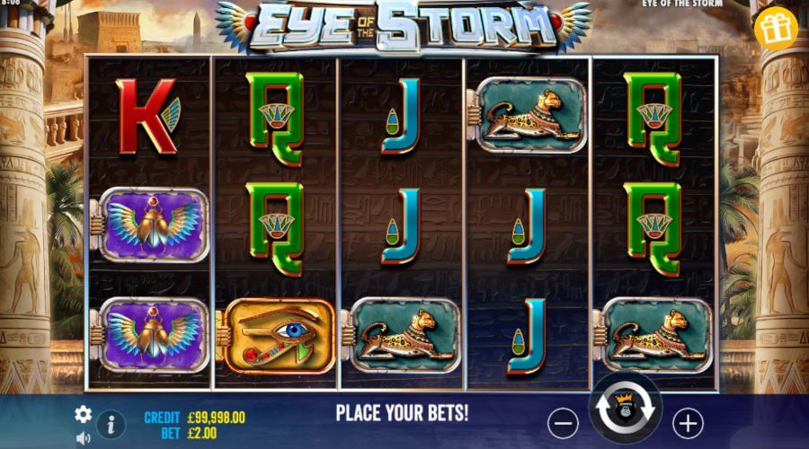 This Egyptian-themed wonder, Eye of the Storm, features expanding Wilds within its 10-line structure. In free spins mode, low-value icons make way for high-payers. Sporting a <strong>RTP of 96.71%</strong> and maximum winnings at 10,000 times the wager, it’s a tempting prospect.