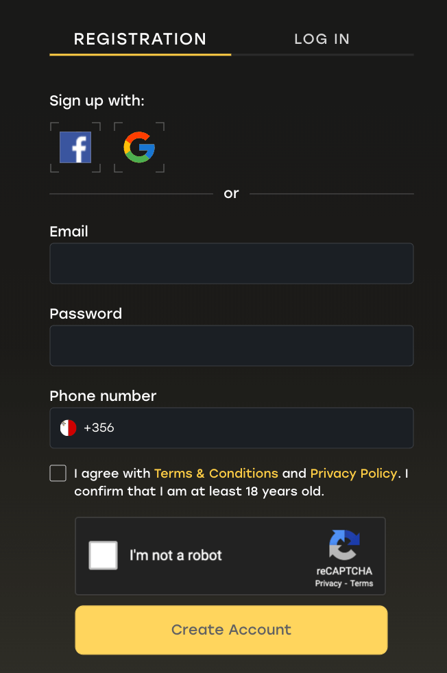 Verify your account via a confirmation link sent to your email