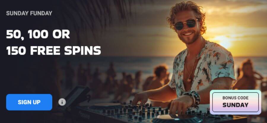 LuckyVibe presents some intriguing reload bonuses regularly: