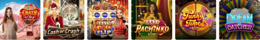 Casino game shows at FatFruit raise the excitement level.