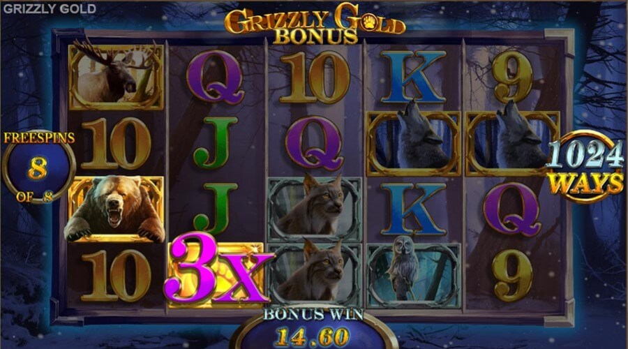 grizzly gold adventure online slot - canada day casino highlights