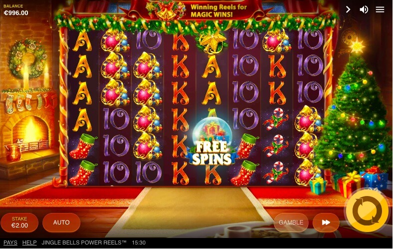 Play Jingle Bells Power Reels slot Experience Jingle Bells Power Reels by Red Tiger