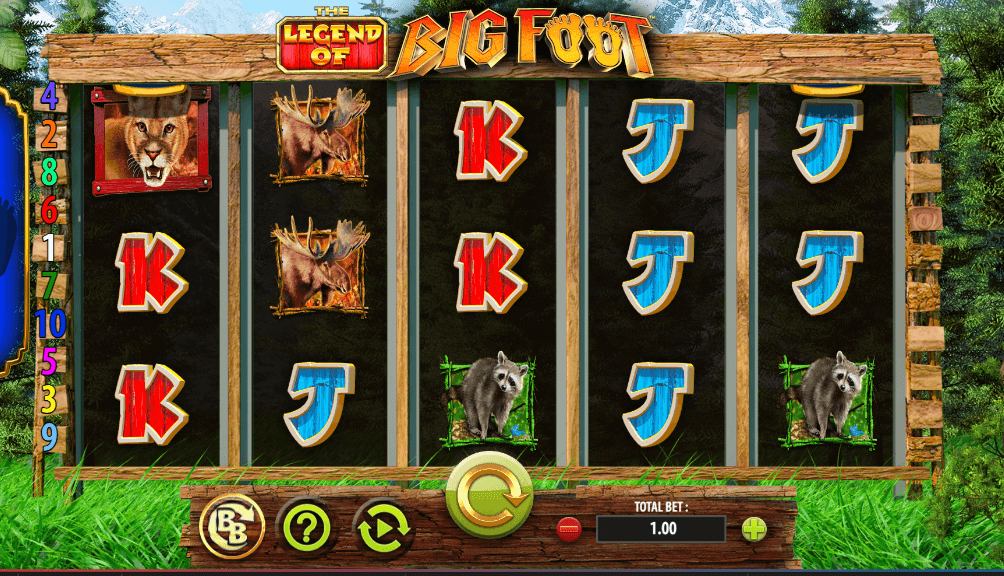 A brief on the legend of bigfoot barcrest provider review and Canadian casino profiles