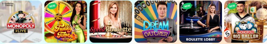 real-time games available at happy hugo - canadian favorite