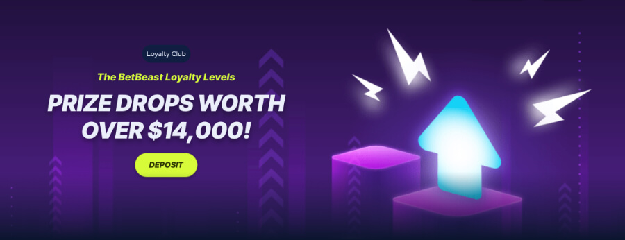Weekly Bonus (50% up to $100) + Daily Prizes (CASH $200+ and Spins worth $70) + Custom Offers + Birthday Surprises