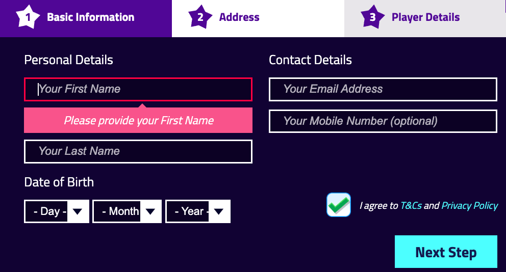 The terms and conditions are remarkably transparent, providing you with all the necessary guidelines.