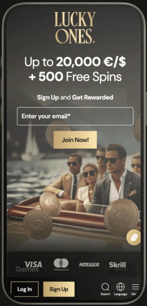 The bonus and free spins come with a 40x wagering condition.