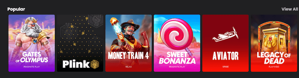 Lucky Block Casino Popular Games