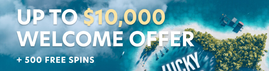 First deposit bonus: No Bonus Code needed, 100% up to $500, plus 100 free spins on the Wild Cash x9990 slot.