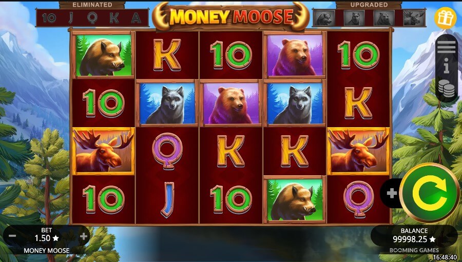money moose madness online slot - canada day casino cheer