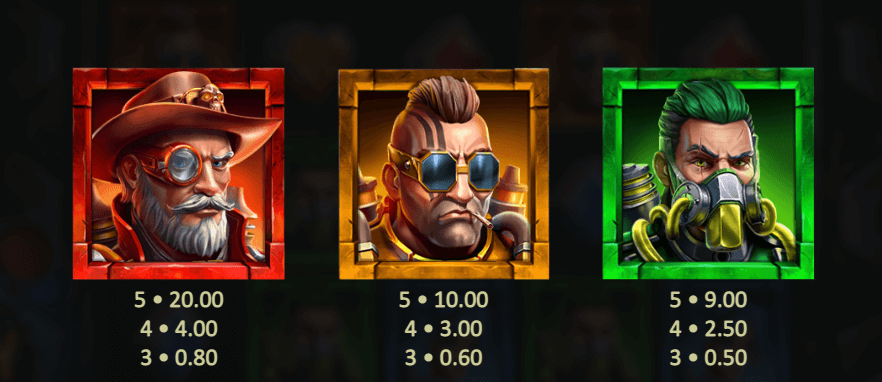 Boasting 40 paylines, the slot pays from left to right where only the most lucrative combination on each payline triggers winnings.