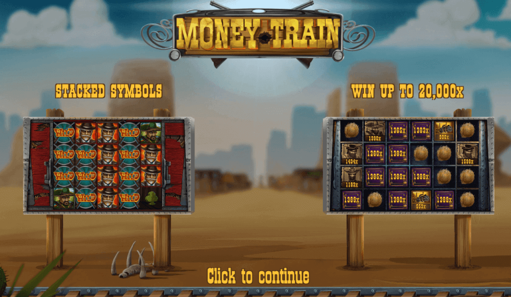 The Money Train series comes packed with Stacked Symbols and Bonus Features, and the potential for a Max Win of up to 20,000x!