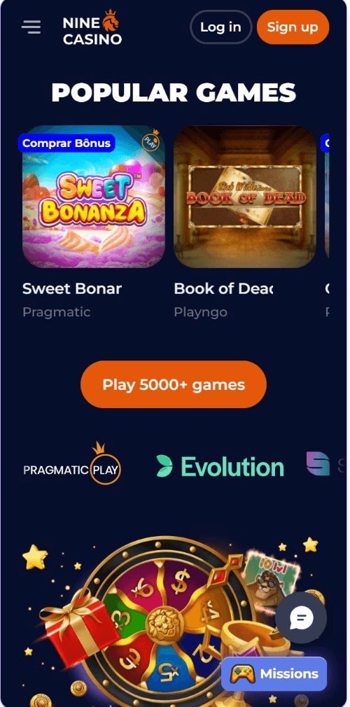 Nine Casino on mobile truly caters to Canadian players.