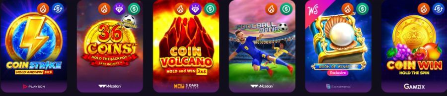 Combining live dealer games and shows, the selection exceeds 60 options to explore. These high-quality live streams cater tables with limits for most bankrolls. Favorites include Oasis Blackjack, Speed Baccarat, and Casino Hold'em.