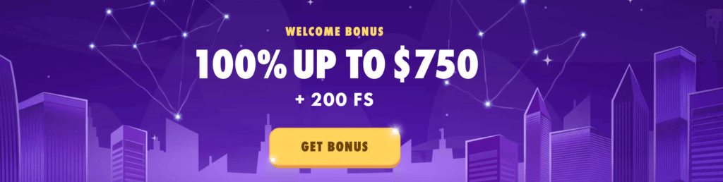 A simple deposit of at least $30 guarantees a 100% Match Bonus of up to $750 plus 200 Free Spins, setting you up for substantial winnings!