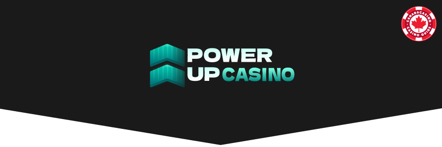 баннер с логотипом power up canada casino
