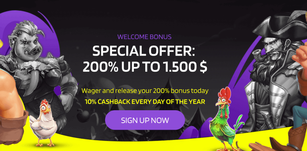 Among the standout benefits for Canadians is a lucrative 10% daily cashback scheme. Deposit, dive into slots, and recover 10% of your losses up to $3,000 the following day.