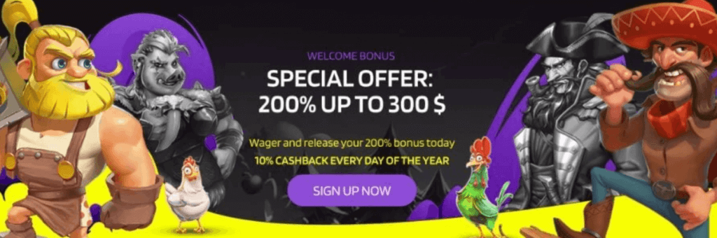 Featuring a 30x wagering condition, ensure you utilize the bonus within 3 days of registration.